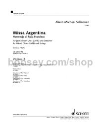 Missa Argentina (Violin 2 Part)