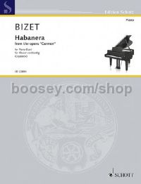 Habanera from Carmen (Piano Duet)