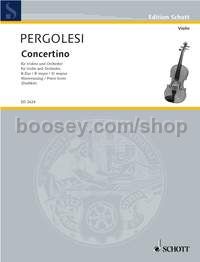 Concertino in Bb major - violin & piano reduction