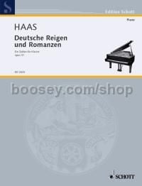 Deutsche Reigen und Romanzen op. 51 - Piano
