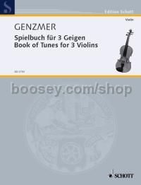 Spielbuch GeWV 312 - 3 violins