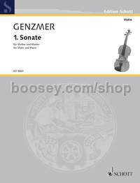 Sonata No. 1, GeWV 222 - violin & piano