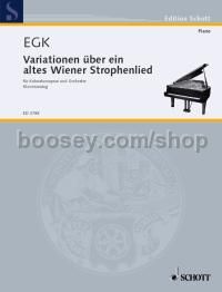 Variationen über ein altes Wiener Strophenlied (vocal score)