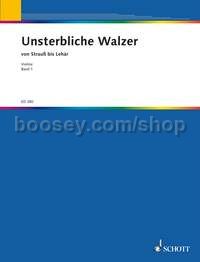 Unsterbliche Walzer Band 1 - violin