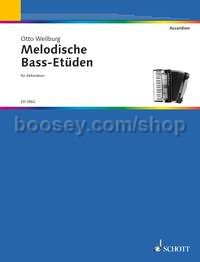 Melodische Bass-Etüden - accordion