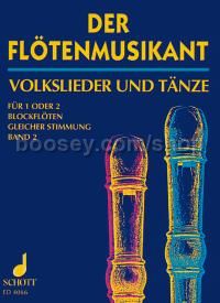 Der Flötenmusikant Band 2 - 1 or 2 Recorders