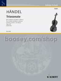 9 Trio Sonatas op. 2 Nr. 8 - 2 violins & basso continuo