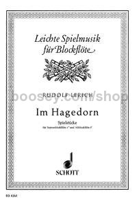 Im Hagedorn - soprano- & treble recorder