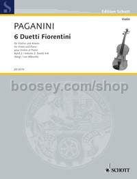 6 Duetti Fiorentini Band 2 - Violin & Piano