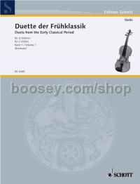 Duette der Frühklassik Band 1 - 2 violins