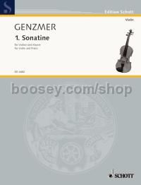 Sonatina No. 1, GeWV 225 - violin & piano