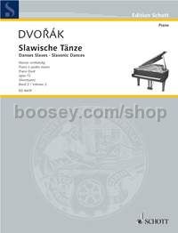 Slavonic Dances op. 72 Band 2 - piano (4 hands)