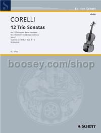 12 Trio Sonatas op. 3 Band 2 - 2 violins & basso continuo