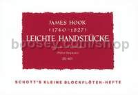 Leichte Handstücke - soprano- & treble recorder
