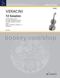 12 Sonatas after op. 5 from Corelli Band 1 - violin & basso continuo; cello ad lib.