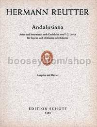 Andalusiana - Soprano & Piano
