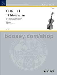 12 Trio Sonatas op. 1 Band 2 - 2 violins & basso continuo