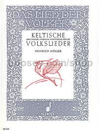 Keltische Volkslieder - voice & piano