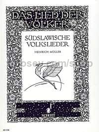 Südslawische Volkslieder - voice & piano