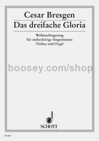 Das dreifache Gloria (organ score)