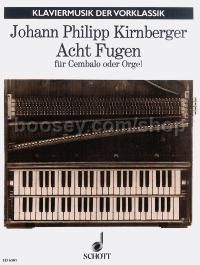 8 Fugues - harpsichord or organ