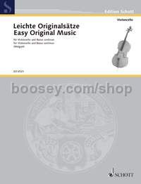Leichte Originalsätze - cello & basso continuo