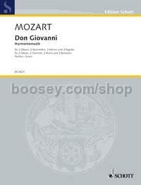 Don Giovanni KV 527 (Harmoniemusik) - 2 oboes, 2 clarinets, 2 horns & 2 bassoons (score)