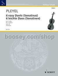 6 easy Duets op. 48 - 2 violins