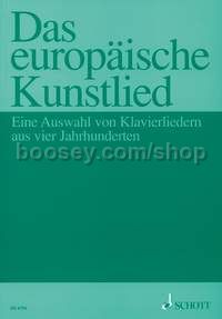 The European Kunstlied - voice & piano