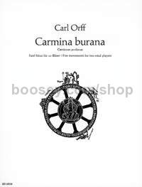 Carmina Burana - woodwind ensemble (score)
