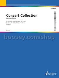 Concert Collection - treble recorder & piano