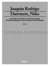 Duérmete, Niño (vocal score)