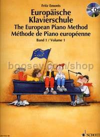 The European Piano Method Band 1 - piano (+ CD)