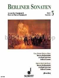 Berlin Sonatas Band 3 - flute & basso continuo