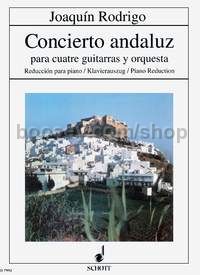 Concierto andaluz - 4 guitars & piano reduction