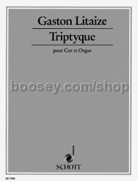 Triptyque - horn & organ