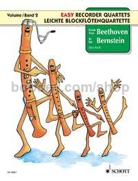 From Beethoven to Bernstein - 4 recorders (SATB)