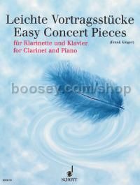 Easy Concert Pieces - clarinet & piano