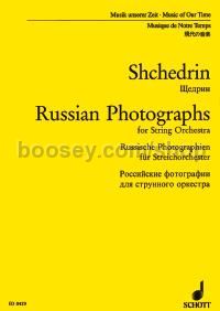Russian Photographs - string orchestra (study score)