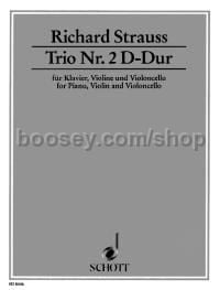 Trio No. 2 in D major o. Op. AV. 53 - piano trio (score & parts)