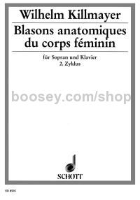 Blasons anatomiques du corps féminin, No. 2 - soprano & piano