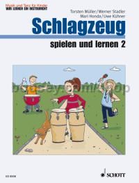 Schlagzeug spielen und lernen Band 2 - percussion (children's book)