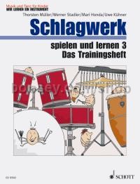 Schlagzeug spielen und lernen Band 3 - percussion (children's book)