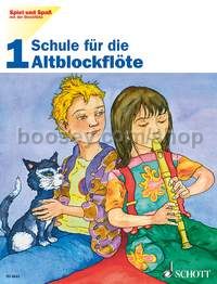 Spiel und Spaß mit der Blockflöte Band 1 - treble recorder (student's book)