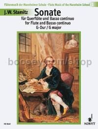 Sonata in G major - flute & basso continuo