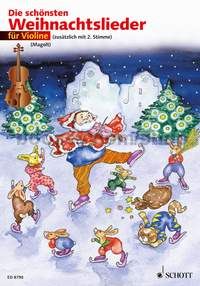 Die schönsten Weihnachtslieder - 1-2 violins