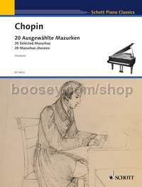 20 Selected Mazurkas - piano