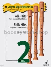 Folk Hits - 3 descant recorders
