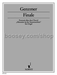 Finale GeWV 411 - organ