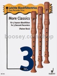 More Classics - 3 descant recorders